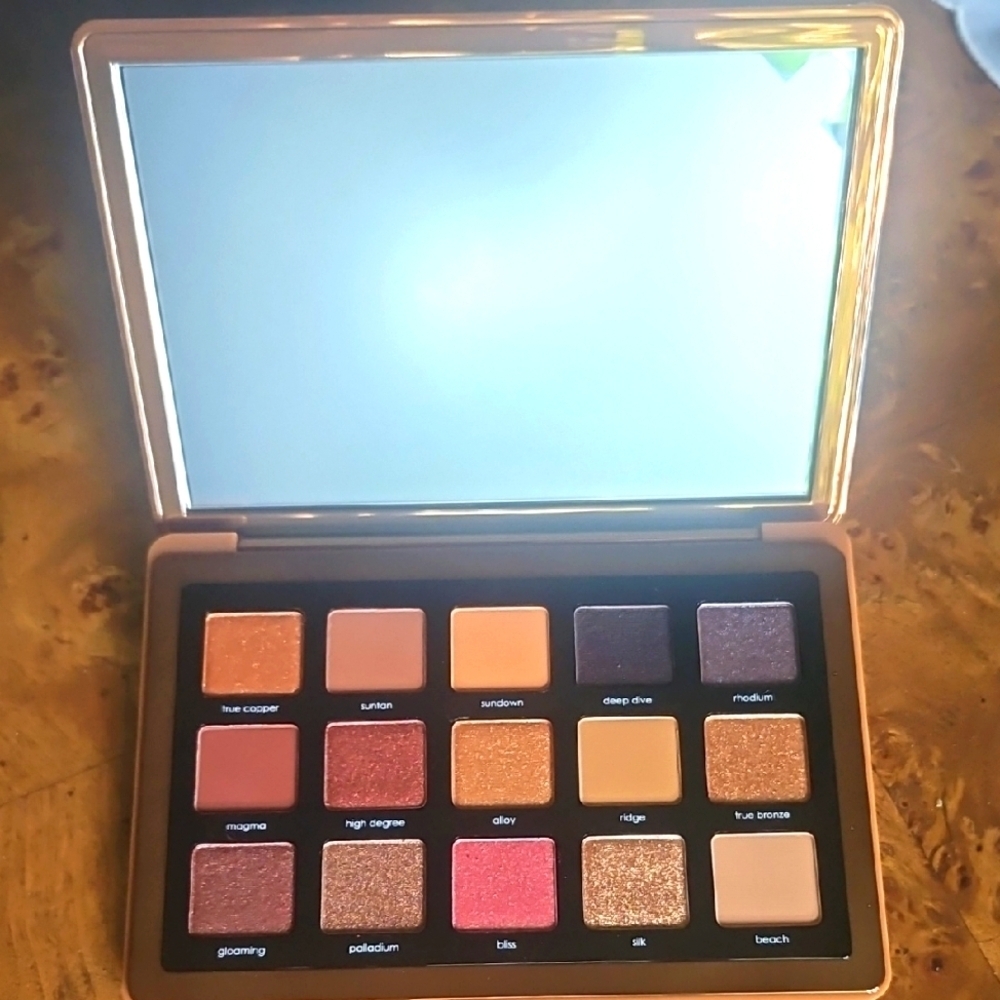 Natasha Denona Bronze Eyeshawdow Palette 15 Warm Toned Metallic NIB